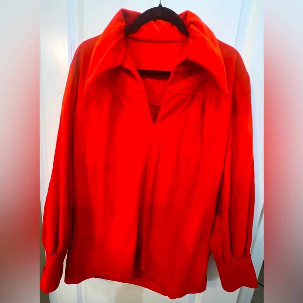 Vintage orange 60’s smock